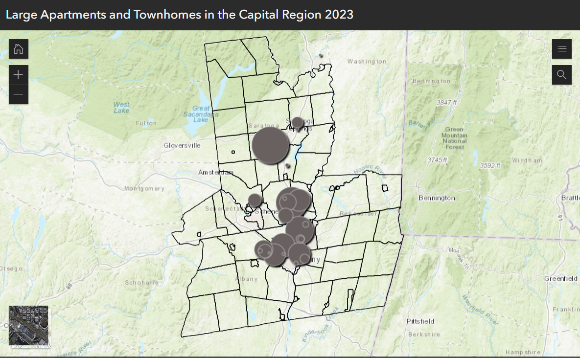 Large Apartments and Townhomes in the Capital Region 2023